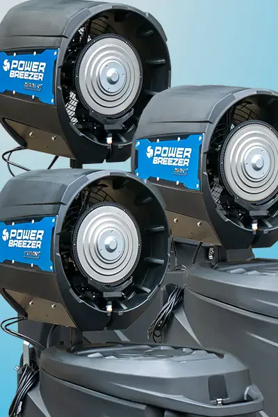 Power Breezer 이동식 냉방 제품군